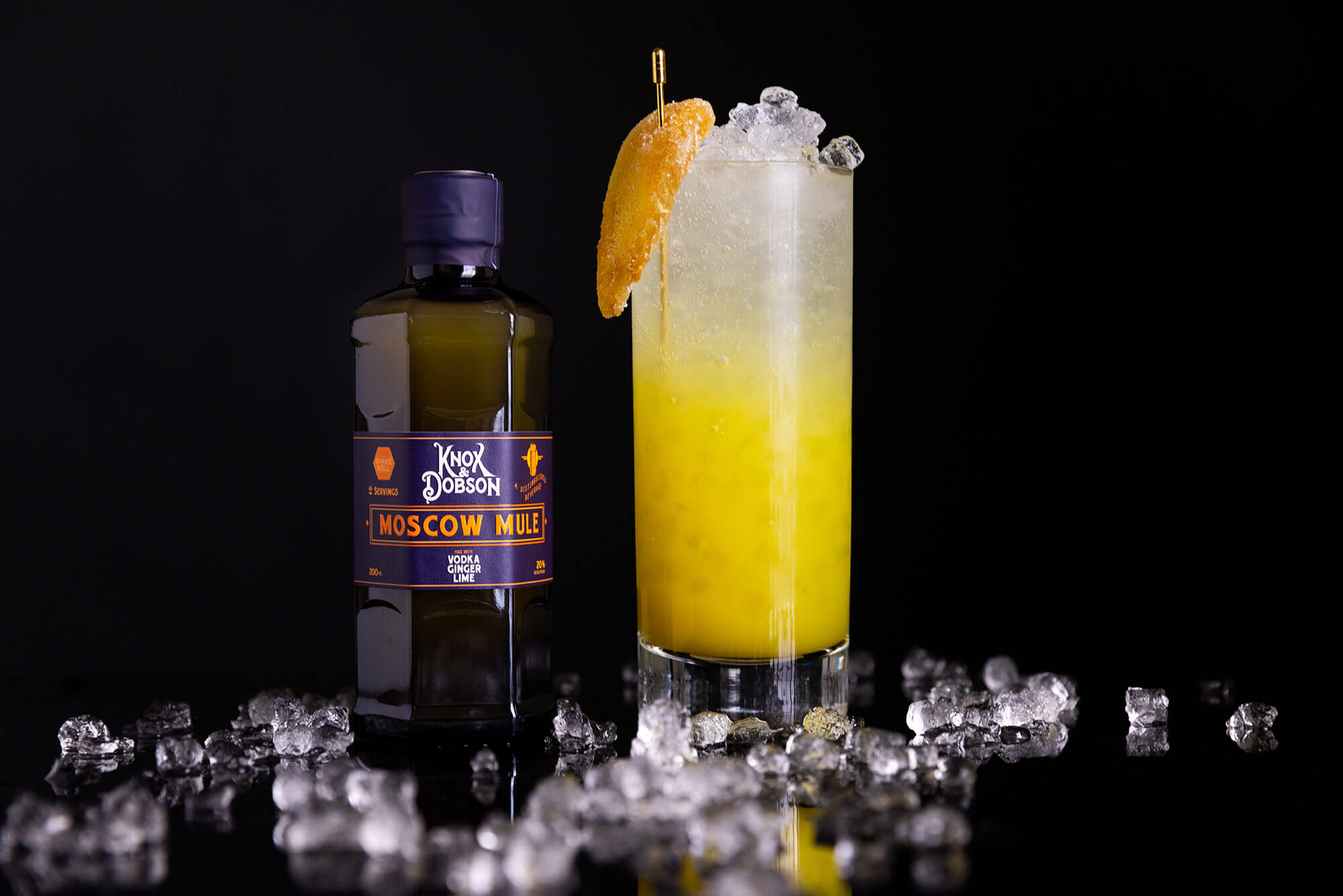 Moscow Mule Bottled Cocktail Knox Dobson Knox Dobson cocktails